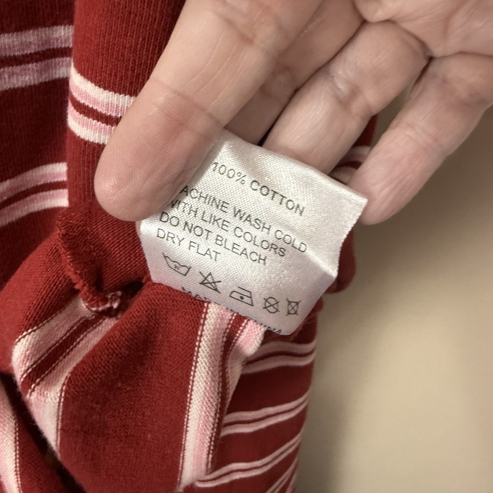 PARKE Valentines Day 2026 Cotton Boxer Set Red Amour Stripe Size Medium - Picture 9 of 15